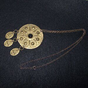 VTG-Copper Stamped Pendent